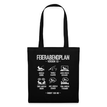 Plan de pêche après le travail de Pêche Homme Pêcheur - Sac en tissu - noir - Devant