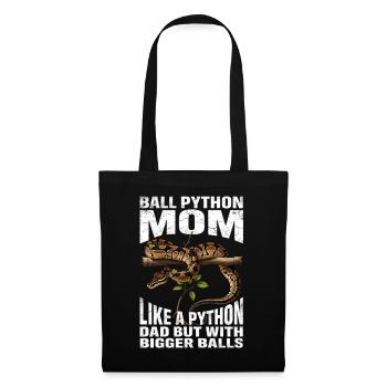 King Python Mom Mom Snakes Terrarium Python - Tote Bag - black - Front