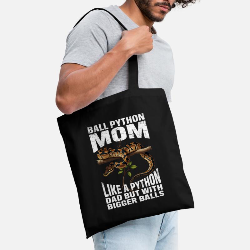 Königspython Mom Mama Schlangen Terrarium Python Stoffbeutel