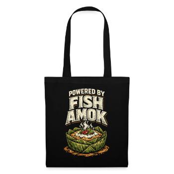 Cambodge Cambodgiens - Sac en tissu - noir - Devant