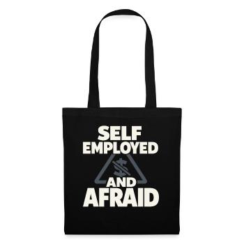 Indépendant indépendant Steuerhumor 1099 Life - Sac en tissu - noir - Devant