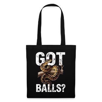King Python Snakes Lover Terrarium Python - Tote Bag - black - Front
