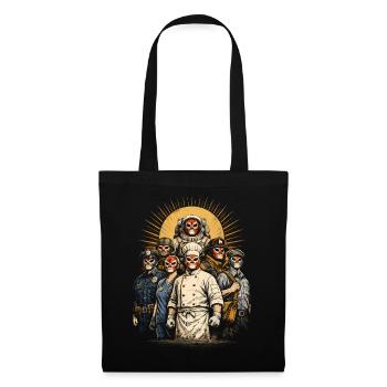 Lucha Libre Luchador - Stoffbeutel - Schwarz - Vorne