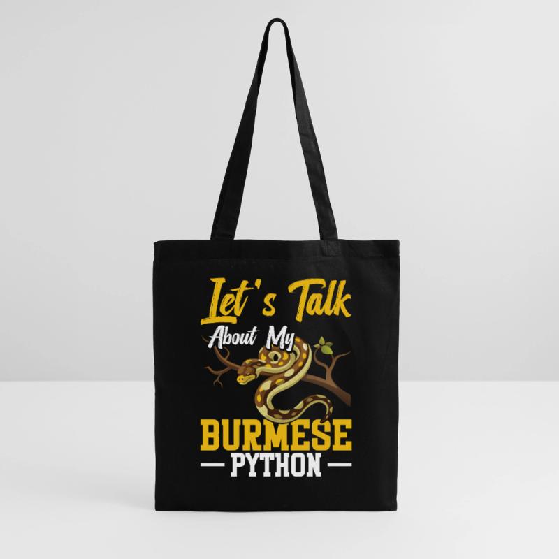  Burmese Python Owner Snake Terrarium Hide Python Tote Bag