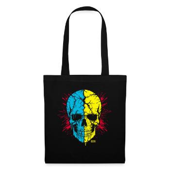 Skull - Tote Bag - black - Front