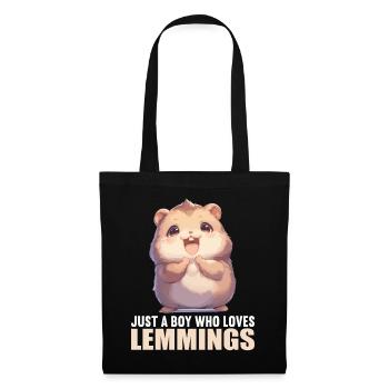 Lemmings Lemming - Tote Bag - black - Front