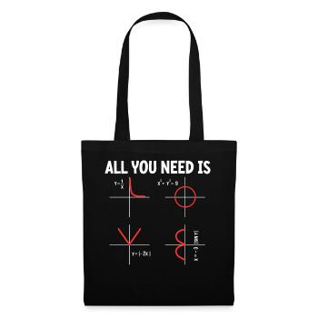 What part of don't you mess up math - Tote Bag - black - Front