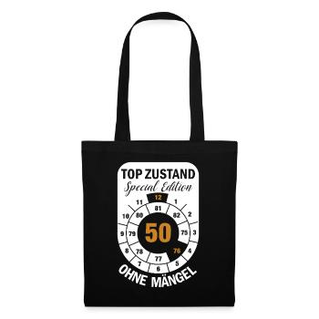 Top Zustand Spezial Edition  50 Jahre 1976 Dez. - Stoffbeutel - Schwarz - Vorne