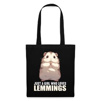 Lemmings Lemming - Tote Bag - black - Front