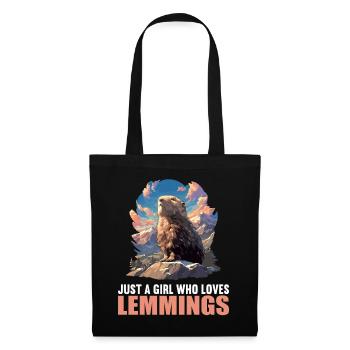 Lemmings Lemming - Tote Bag - black - Front