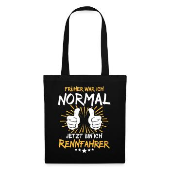 Racer Saying - Tote Bag - black - Front