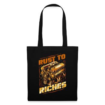 Auto Restauration Rust To Riches - Tote Bag - black - Front