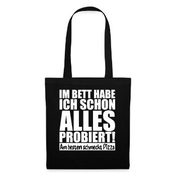 funny party sayings irony sarcasm - Tote Bag - black - Front