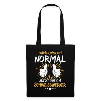 Welding Worker Saying - Tote Bag - black - Front