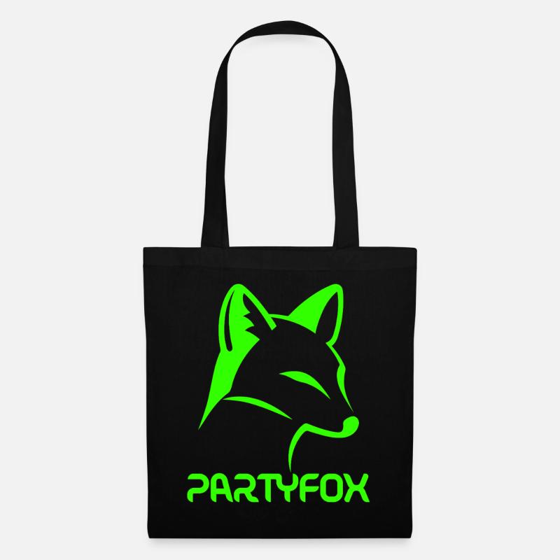Partyfox - Tote Bag - black