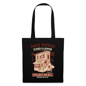 Pack Ripper Card Flipper Collect Em All Booster - Tote Bag - black - Front