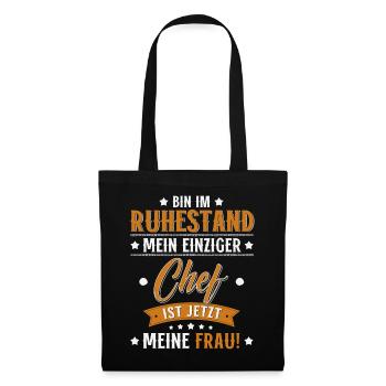 Retraite 2026 Gift Man Retraite Retraité Drôle - Sac en tissu - noir - Devant