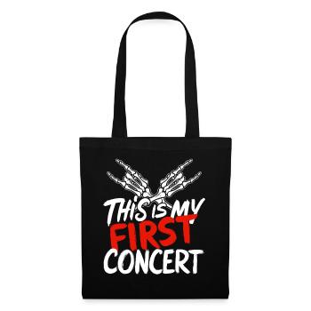 C’est mon premier concerto de concert rock Primo Drôle - Sac en tissu - noir - Devant