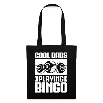 Bingo Player Cool Dads Playing Bingo - Tote Bag - black - Front