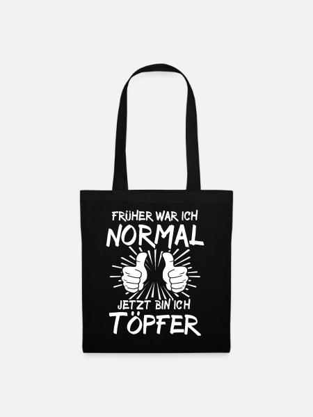 Töpfer - Stoffbeutel - Schwarz