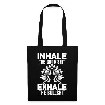 Yoga Meditation Training Yoga Lover Yoga Class - Tote Bag - black - Front
