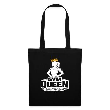 Maillot Gym Queen pour femmes fortes - Sac en tissu - noir - Devant