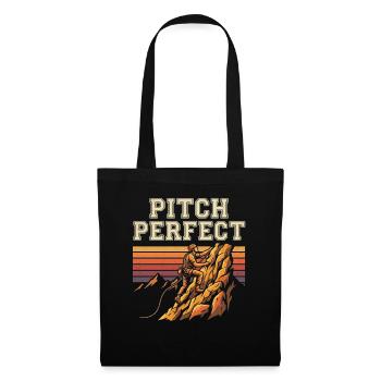 Pitch Perfect Climbing Mountaineering - Tote Bag - black - Front