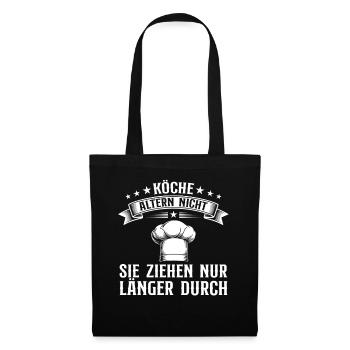 Chefs Don't Age Home Chef Gift - Tote Bag - black - Front