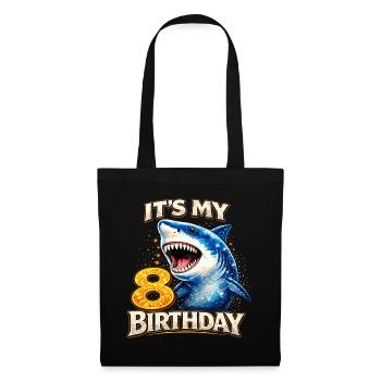 C’est mon enfant d’anniversaire de 8 ans Hai, - Sac en tissu - noir - Devant