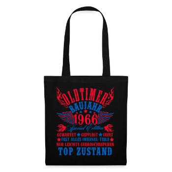60th Birthday 60 Years Decoration 1965 Gift Funny - Tote Bag - black - Front