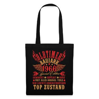 60th Birthday 60 Years Decoration 1965 Gift Funny - Tote Bag - black - Front