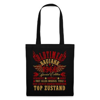 60th Birthday 60 Years Decoration 1965 Gift Funny - Tote Bag - black - Front