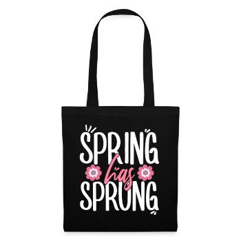 Le printemps a commencé l’équinoxe païen - Sac en tissu - noir - Devant