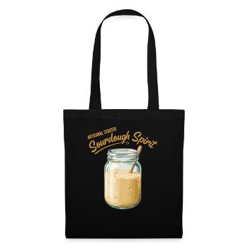 Sourdough Spirit Bread Baking Baker Sourdough - Tote Bag - black - Front