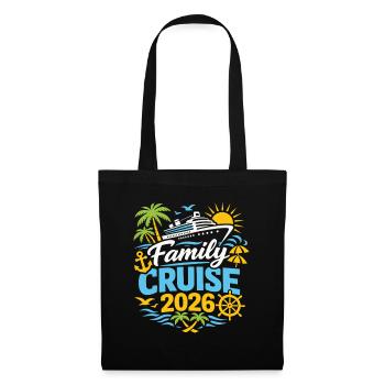 Family Cruise 2026 - Tote Bag - black - Front