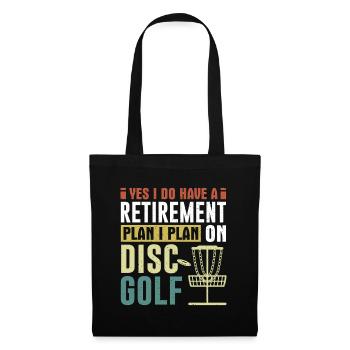 Disc Golf Gifts Disc Golf - Tote Bag - black - Front