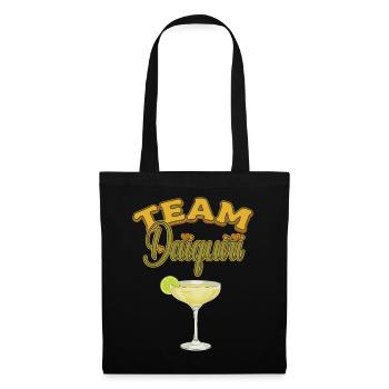Équipe de cocktails de soirée de jeune fille Daiquiri - Sac en tissu - noir - Devant