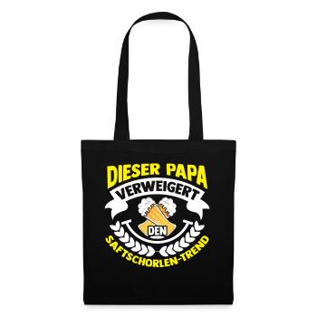 Beer Father Father's Day Dad - Tote Bag - black - Front