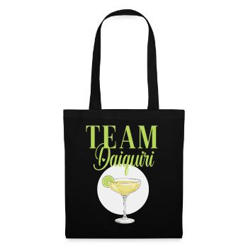 Équipe de cocktails de soirée de jeune fille Daiquiri - Sac en tissu - noir - Devant