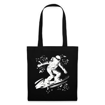 Snowboarder Snowboarding Snowboard - Tote Bag - black - Front
