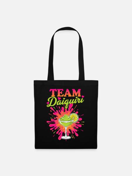 Junggesellinnenabschied Cocktail Team Daiquiri - Stoffbeutel - Schwarz