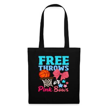 Lancers francs ou basket à force - Sac en tissu - noir - Devant