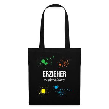 Educator in training Daycare center Educator training - Tote Bag - black - Front