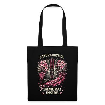 Cherry Blossom Sakura Cherry Blossom - Tote Bag - black - Front
