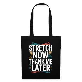 Un thérapeute de la main s’étire maintenant pour remercier le kinésithérapeute - Sac en tissu - noir - Devant