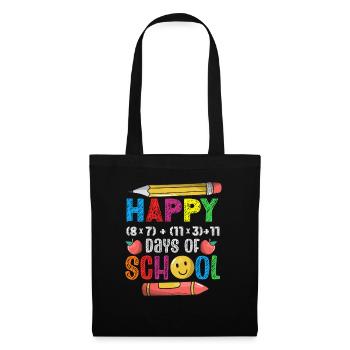 100 Days School Math Equation Formula - Tote Bag - black - Front