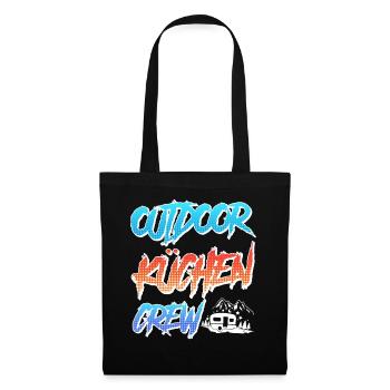 Chef ÉQUIPE DES CUISINES EXTÉRIEURES Drôle - Sac en tissu - noir - Devant