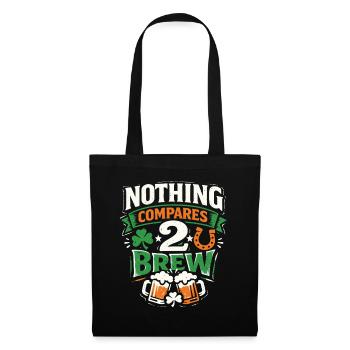 Rien ne se compare à 2 Brew | La Saint-Patrick - Sac en tissu - noir - Devant