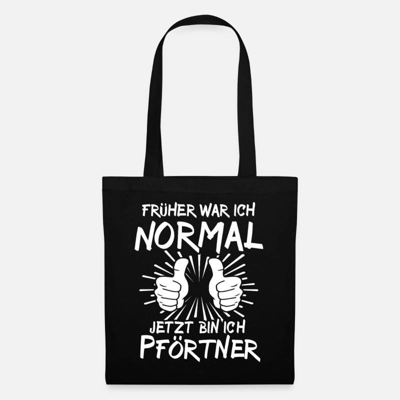 Pförtner - Stoffbeutel - Schwarz