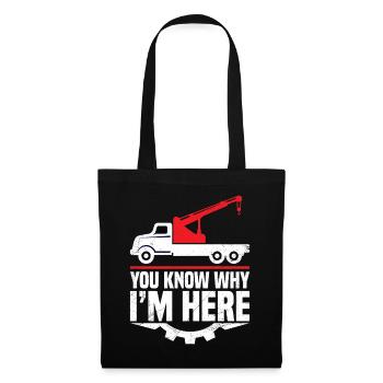 Agent de saisie de voitures Asset Recovery Repoman - Sac en tissu - noir - Devant